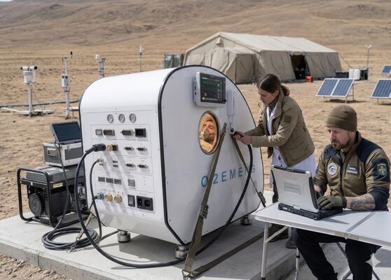 Compact Medical Oxygen Concentrator Offering Adjustable Oxygen Purity Levels and Easy Maintenance for Healthcare Facilities