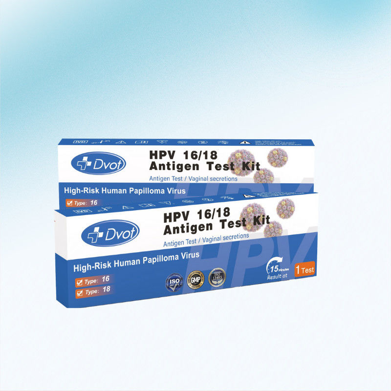 HPV Test Self Sampling Kit Swab Dengan Ujian Servikal untuk Rumah 18 ...