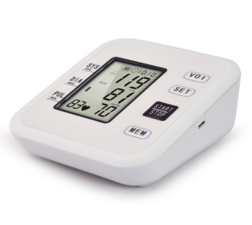 Arm Style Electronic Blood Pressure Monitors BP Machine With Large LCD Display