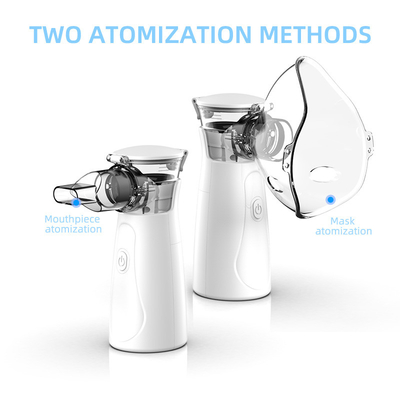 Lightweight Quiet Ultrasonic Handheld Nebulizer Portable For Kids Adults