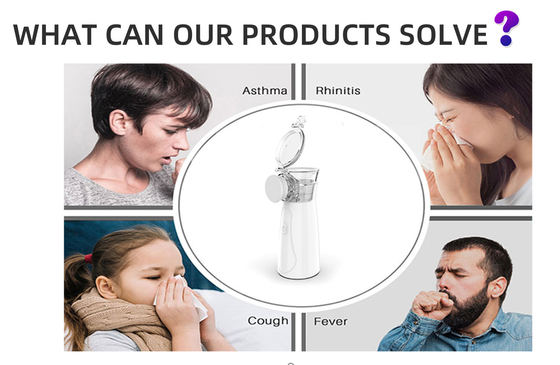 Portable Household Electronic Handheld Atomizer Lightweight Quiet Nebulizer Machine