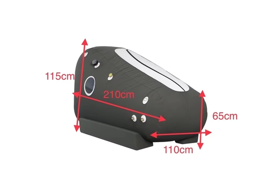 1.5ATA Chamber Hyperbaric HBOT Soft Shell Lying Hyperbaric Oxygen Chamber