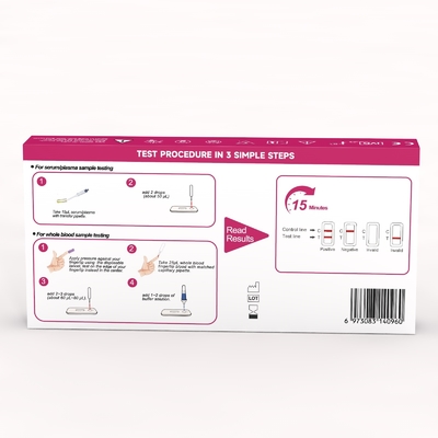 HIV 1/2 Rapid Test Kit At Home Antigen Test Kit Get Results in 15 Minutes for Testing