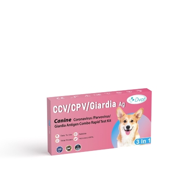 Disposable DOVT CCV/CPV/Giardia Ag Antigen Combo Rapid Test Kit CE/ISO Certified for Home