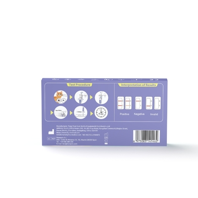 Disposable Antigen Rapid Test for Feline Herpesvirus FHV Ag Detection CE Approved