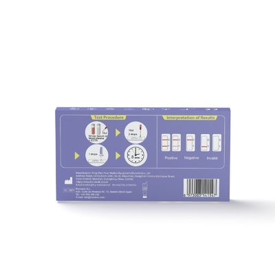 High Accuracy Disposable FCHW Ag Antigen Test Kits 8mins Test Time for Global Us