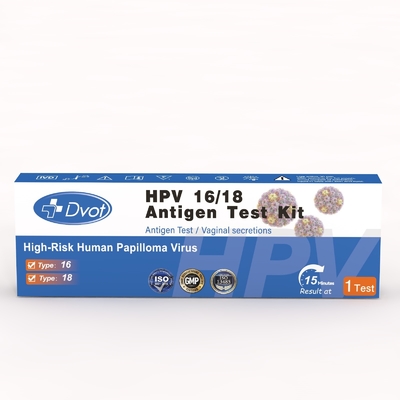 HPV Test Self Sampling Kit Swab With Cervical Testing for Home 18 Months Validity
