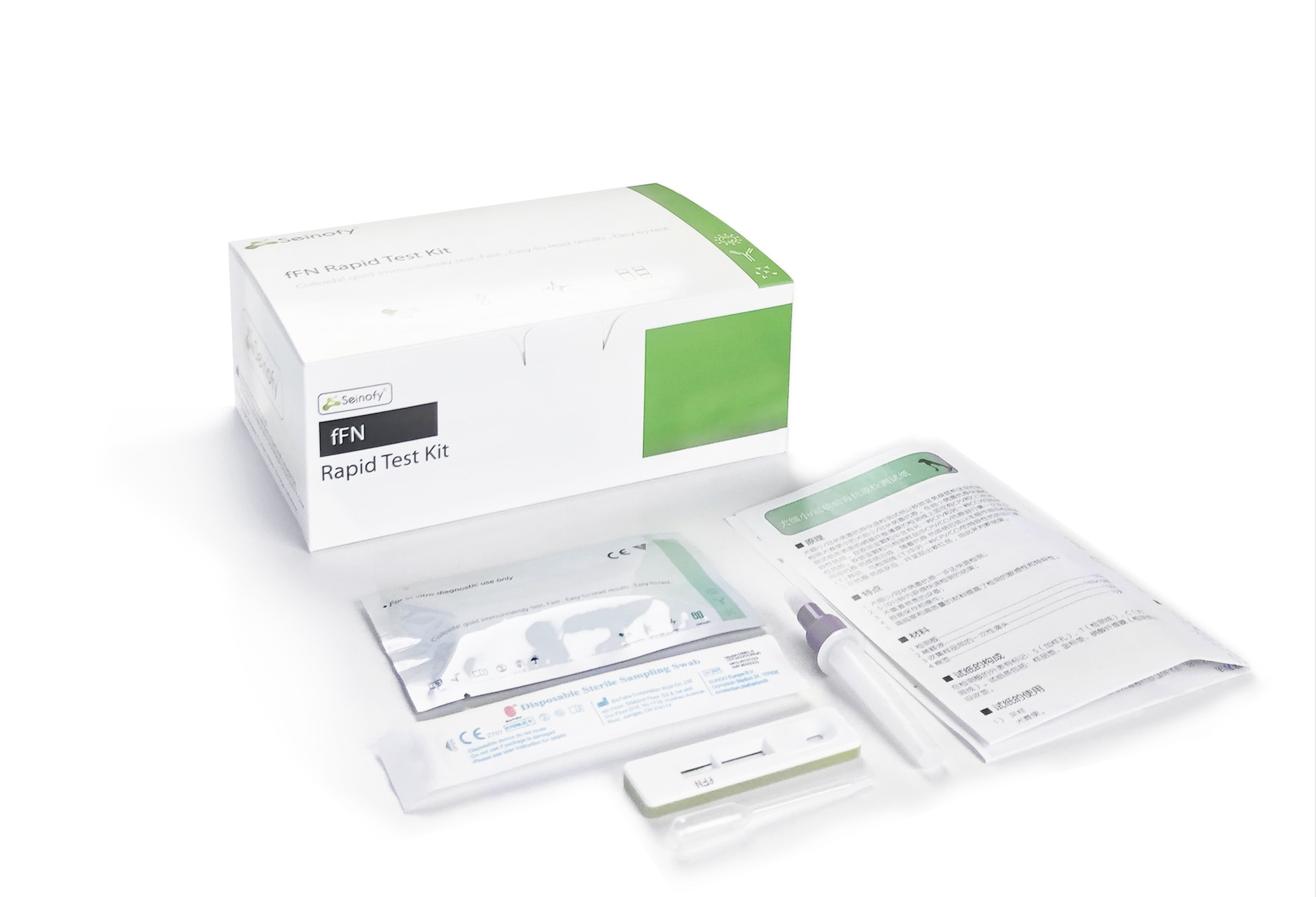 Medical Grade Disposable fFN Rapid Test Kit Fetal Fibronectin Rapid ...