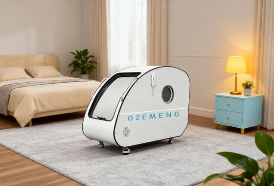 Hyperbaric Oxygen Therapy Medical Oxygen Concentrator with Less Than 63 DB Noise Level White